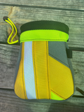 Neon Chalk Bag- yellow & grey mix