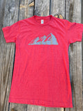 Neon T-Shirt- front features Colorado's Flat Irons, back features Neon's logo- orange and blue