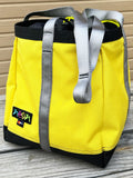 Commercial Gym Anchor Buckets with Decorated Piping- yellow