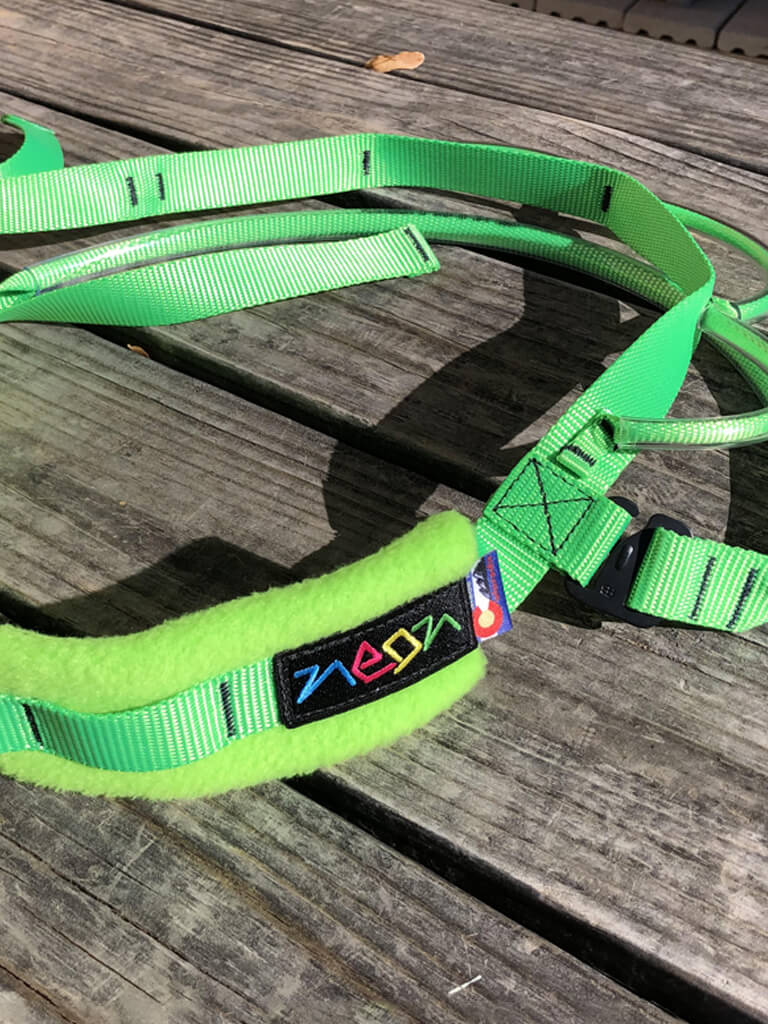 Razorback Sling - Custom Climbing Shoulder Sling - Colorful Webbing